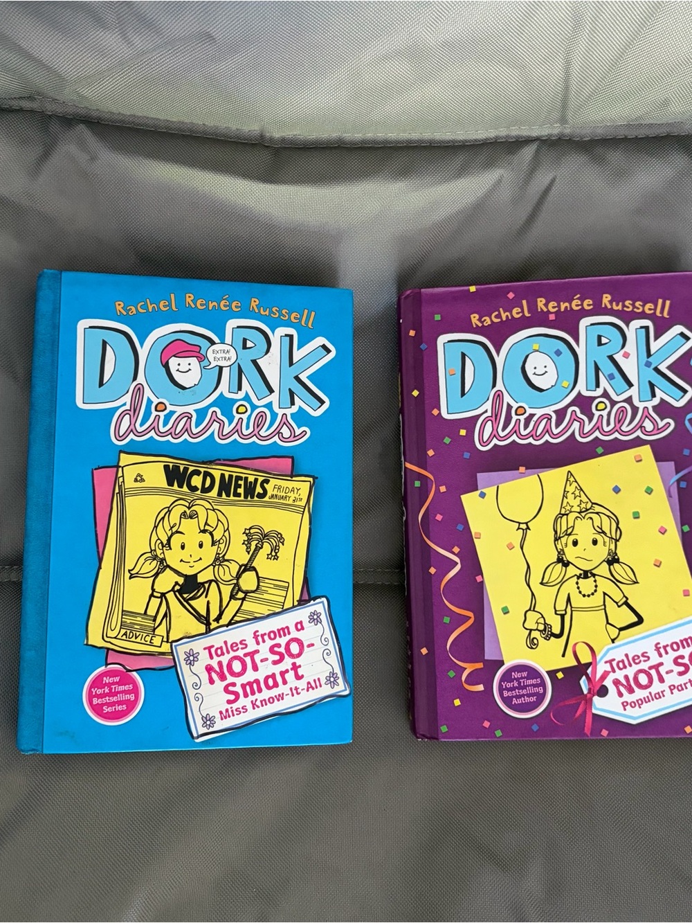 Dork Diaries Hardcover Book - Blue Edition by Rachel Renée Russell
